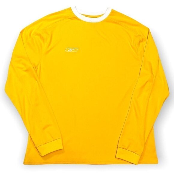 Reebok Vintage PlayDry Lightweight Breathable Activewear Soccer Shirt Mens Small - Picture 1 of 3
